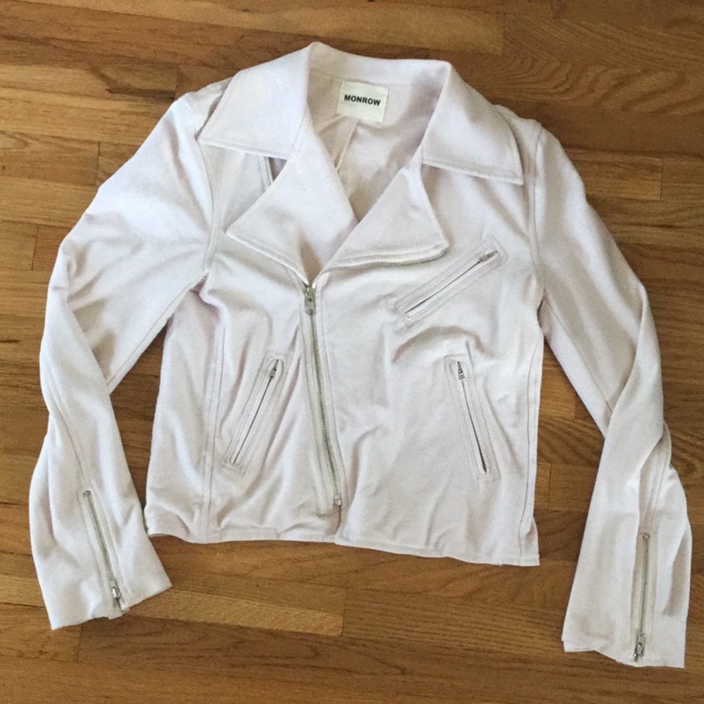 Monrow Cotton Moto Jacket M